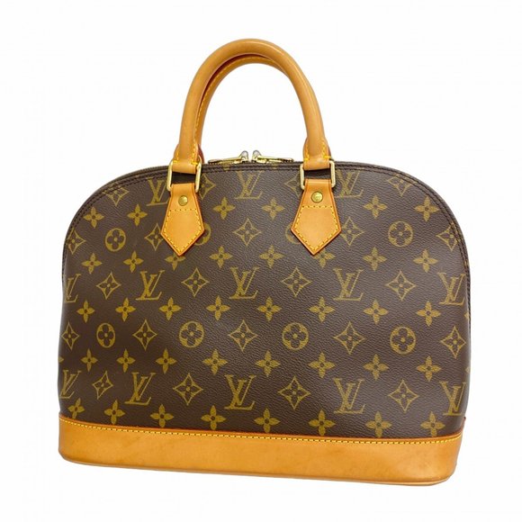 Louis Vuitton Monogram Alma Handbag M51130 Brown Women's - Picture 1 of 9